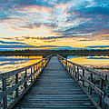 Sunset on Lake Sixteen
